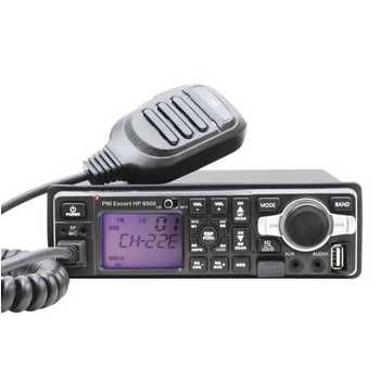 Statie radio CB si MP3 player PNI Escort HP 8500 ASQ+casti cu microfon