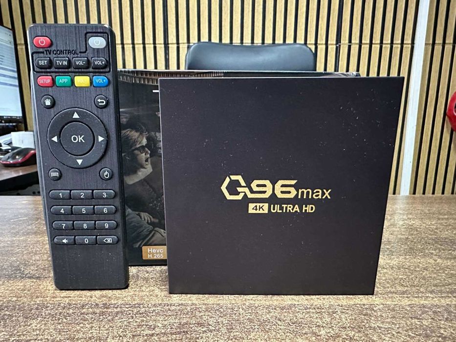 Медиен плейър Smart TV Box Q96 MAX 4K, Android