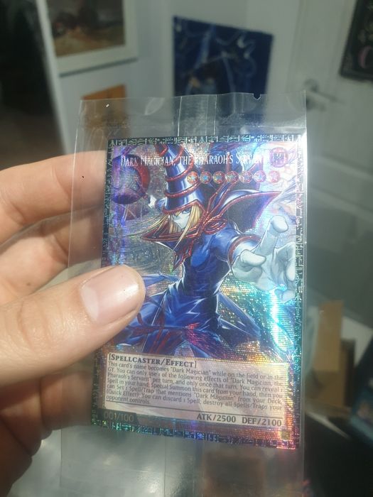 Carte Yugioh Dark Magician the pharohs servant