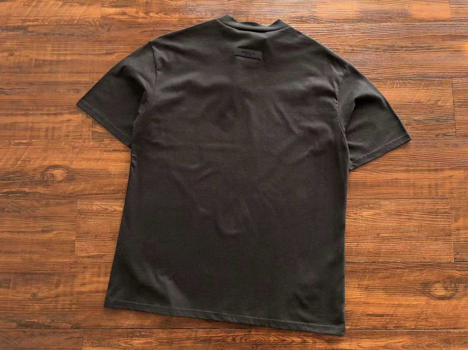 тениска Fear of God ESSENTIALS Black T-shirt