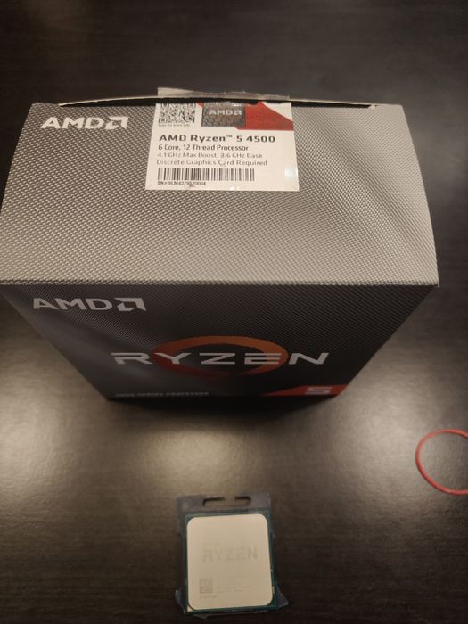 AMD Ryzen 5 4500 3.6Ghz  6-core 12Thread