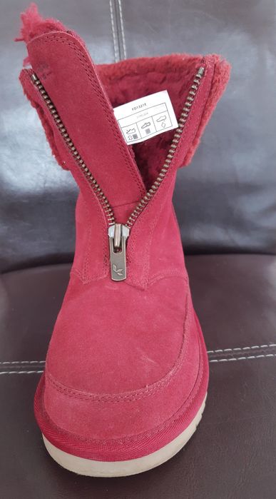 Дамски зимни боти(апрески) ugg Koolaburra 38# естествен велур и вълна