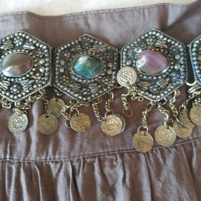 Метален етно колан