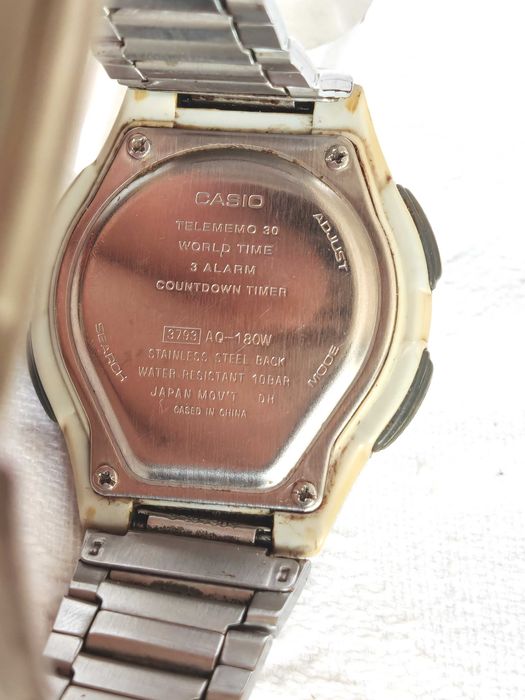 Много Рядък Модел на Мъжки Японски Часовник CASIO - AQ-180W