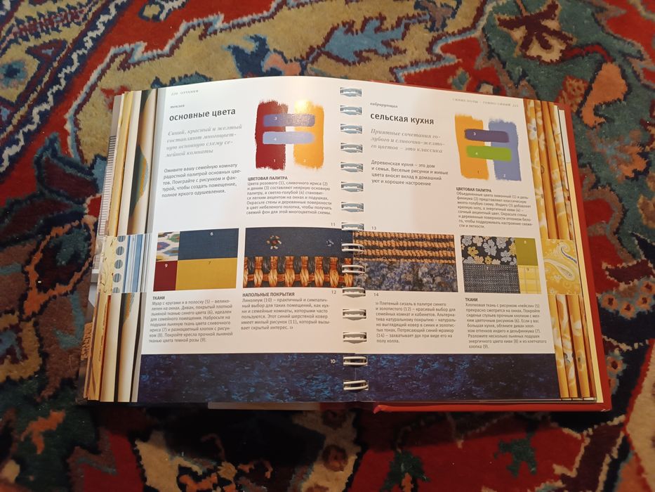 Ткани в дизайне и интерьере