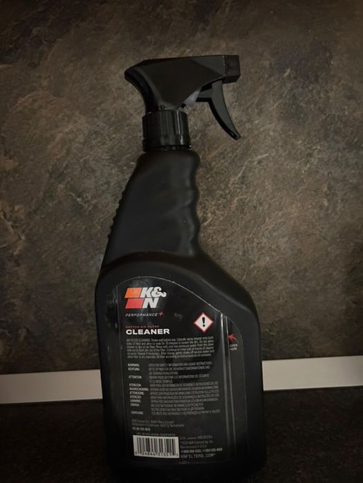 K&N въздушен филтър+ оригинален почистващ препарат K&N