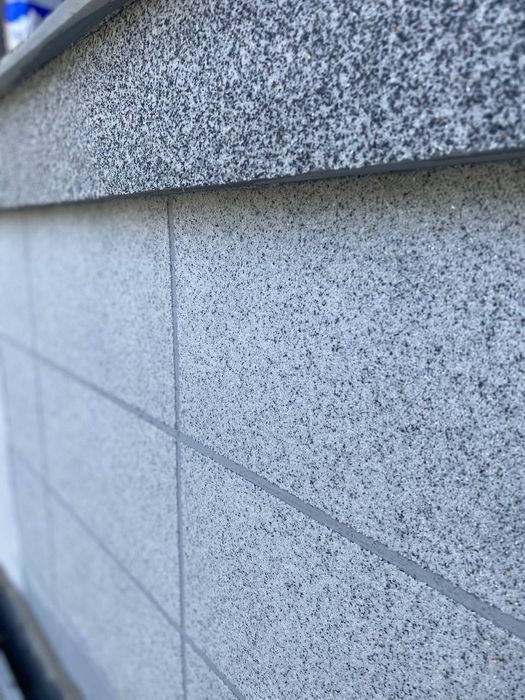 Фасад под ключ с гарантией Травертин Минеральная Крошка