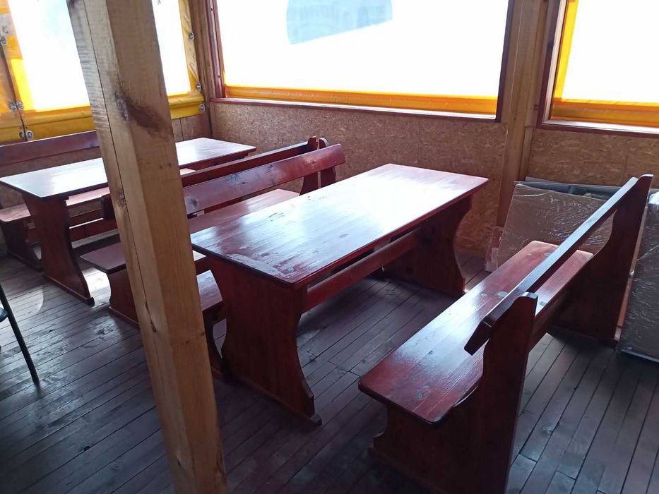 Баварски маси с пейки