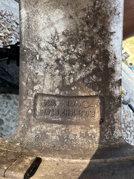 Set jante aliaj audi a4 b8 b8.5 s line r18 et47 8K0601025Q