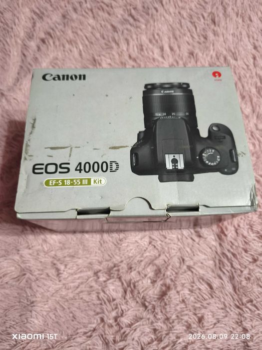 Canon EOS 4000D EF-S 18-55 III kit