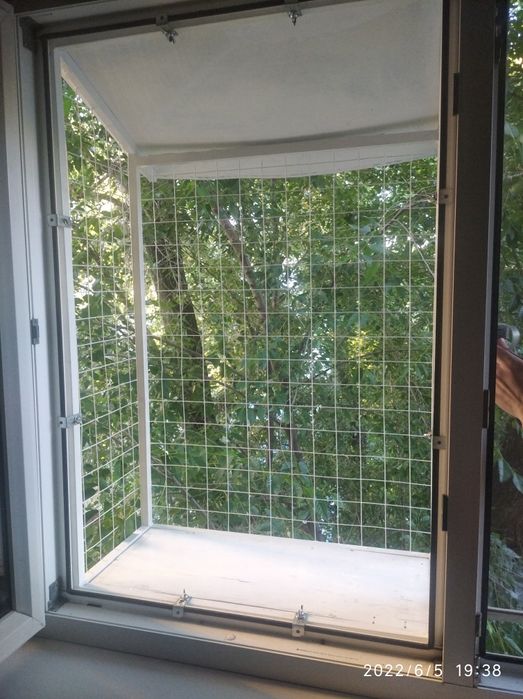 Кошка на окошке , кошачий балкончик