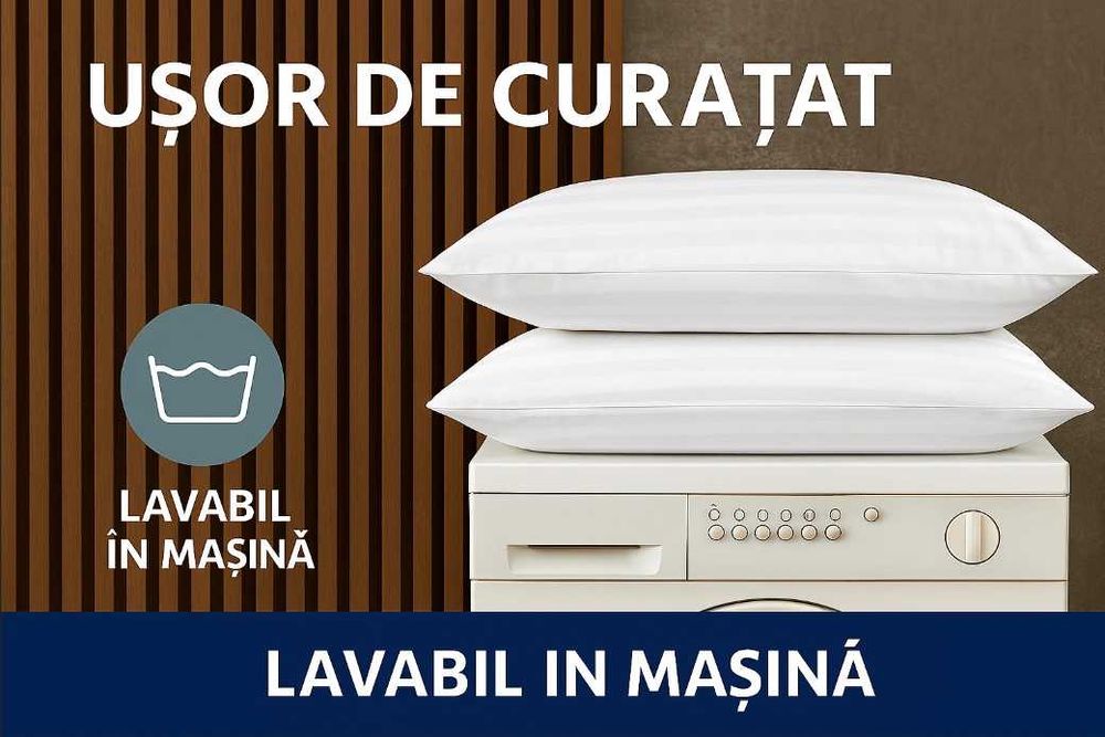 Set 2 perne Beckham Hotel Collection, 51×91 cm, racoritoare, lavabile