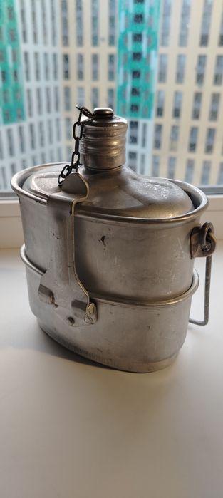 Котелок СССР. Фляжка