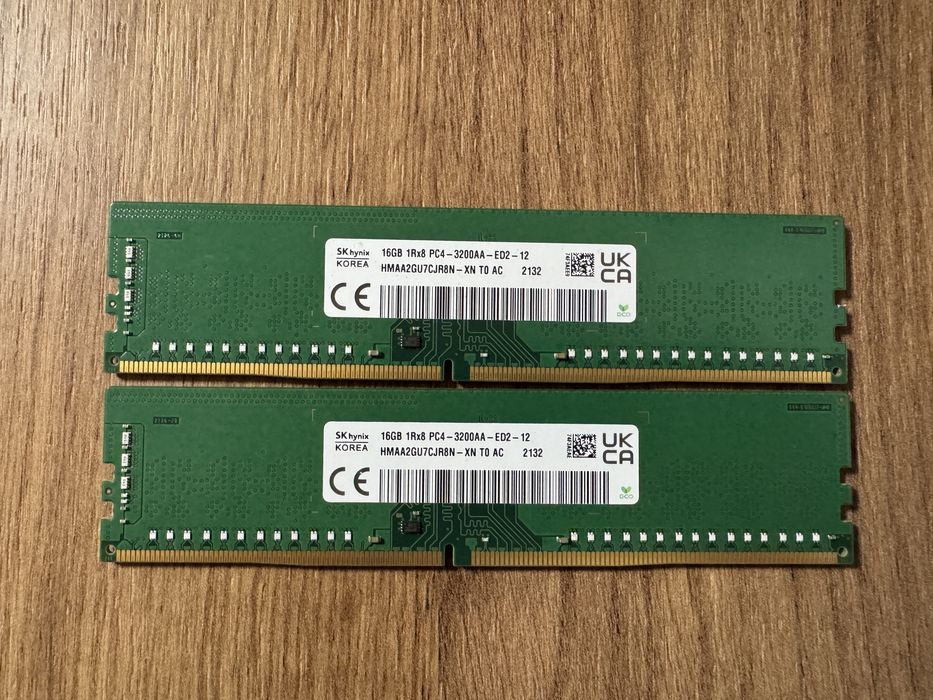 32GB DDR4 2x16GB 3200MHz