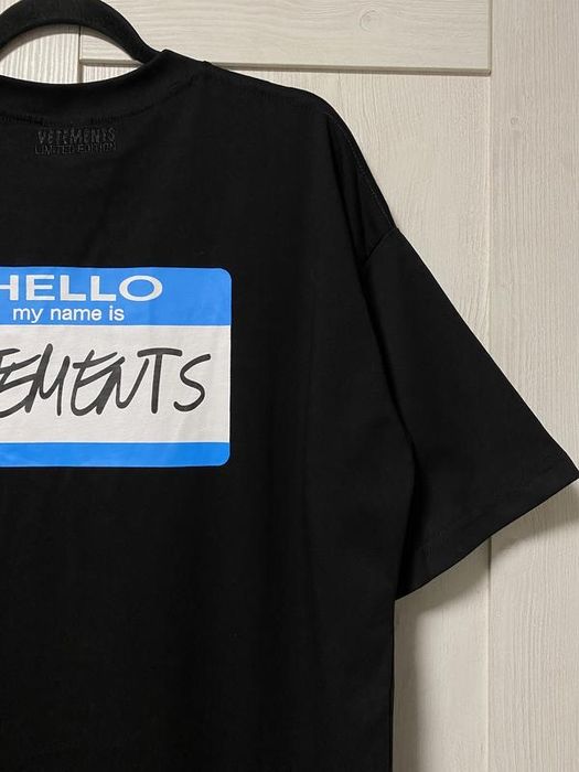 Унисекс тениска vetements