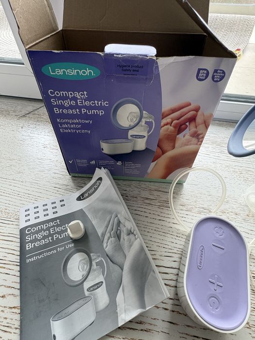 Pompa de san electrica compacta Lansinoh