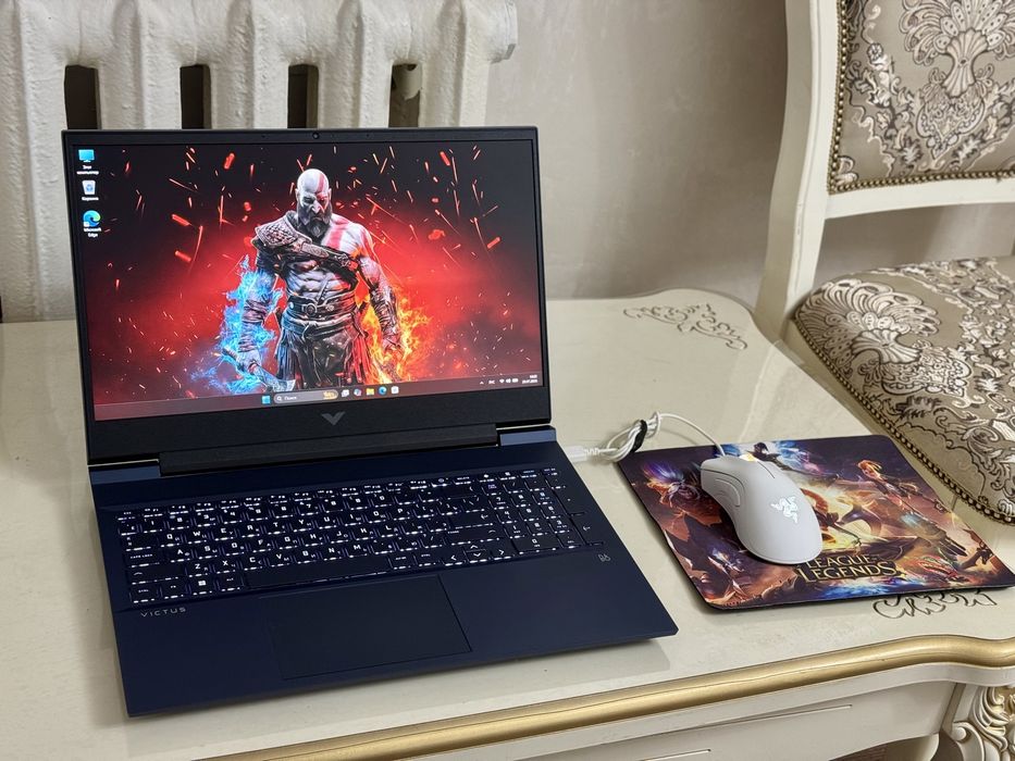 HP Victus / Игровой Ноутбук/ Ryzen 5/SSD