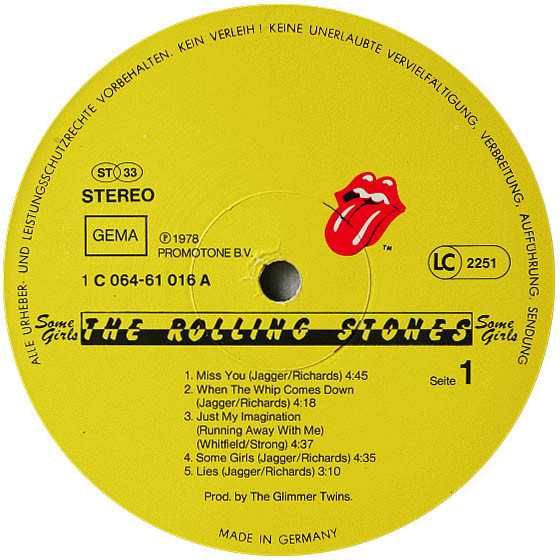 Rolling Stones / Mick Jagger  ( виниловые пластинки )
