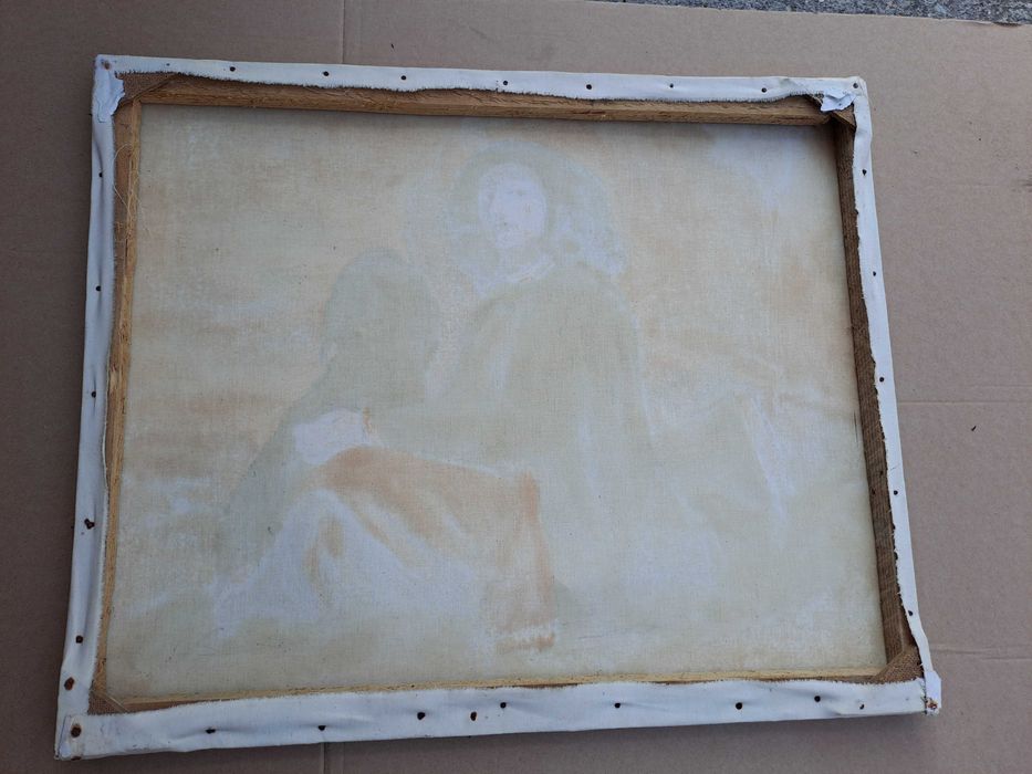 tablou pictura panza 49/59 cm reproducere Gustave Courbet