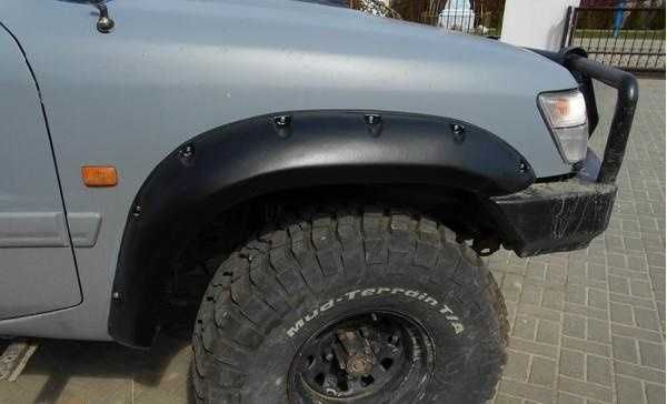 НОВИ ! Уширители / Раздувки за калници Nissan Patrol Y61 къса база