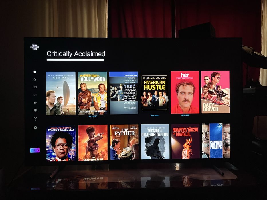 Sony Bravia Oled A80L, 144Hz + subscriptie filme Bravia core 2 ani.
