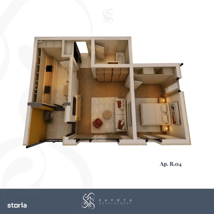 Apartament 2 camere cu balcon. Pret Negociabil — fotografia 1