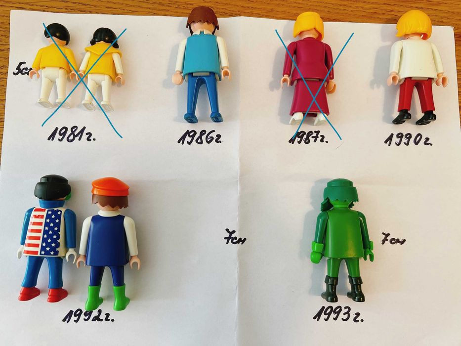Playmobil Vintage Figures - Плеймобил винтидж фигури 1974-2012