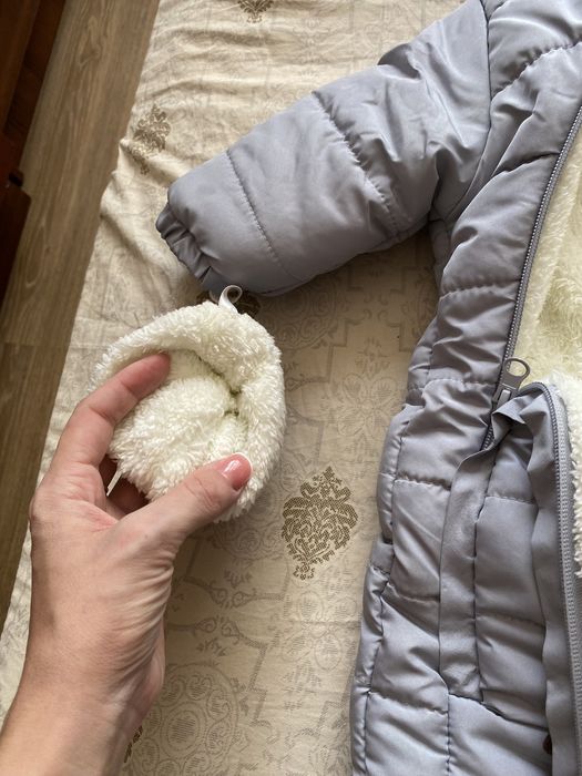 Зимний комбинезон для новорожденных