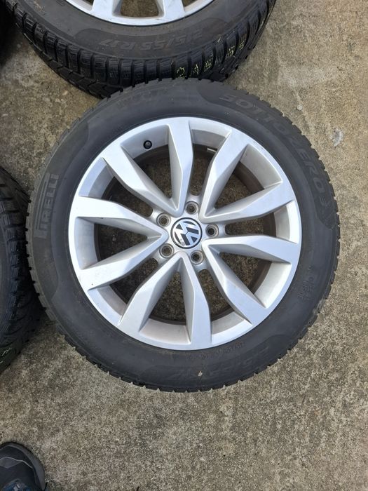 Jante aliaj 17 inch originale Volkswagen Passat Tiguan Golf T-roc seat ateca skoda audi