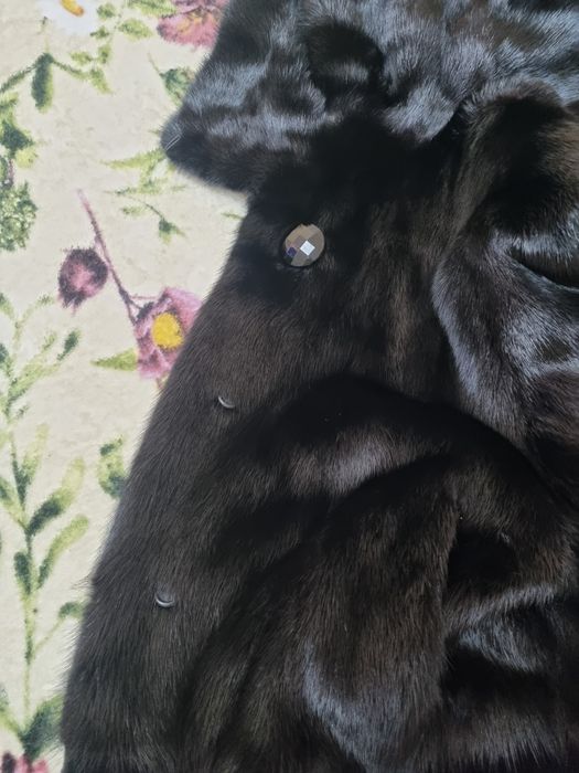 Haina din blana naturala de vizon