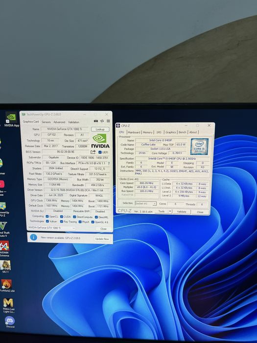 Мощый игровой компьютер полностью в сборе