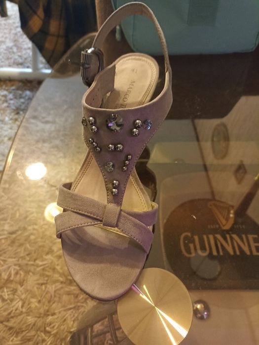 Туфли немецкие серые .