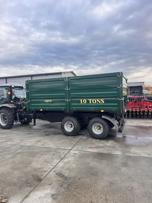 Remorca agricola 10 tone basculare trilateral