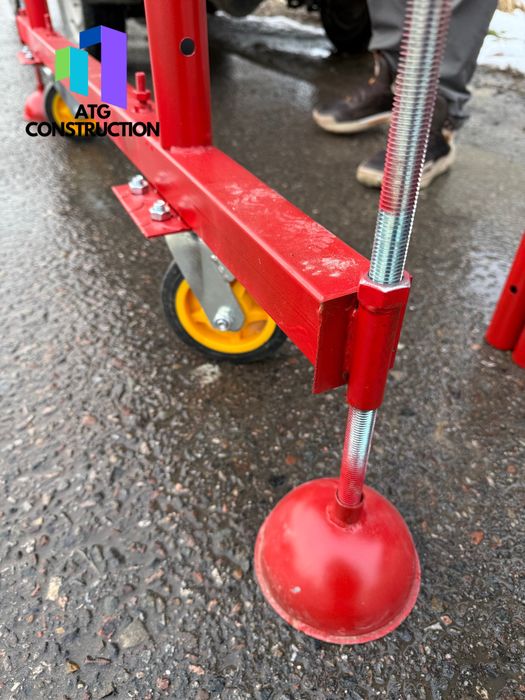 Строительные леса на колесах, с поддоном, и секцией безопасности Китай