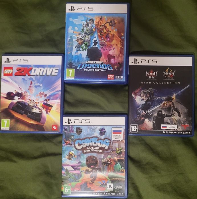 Продаю диски на ps4/ps5 от 4000