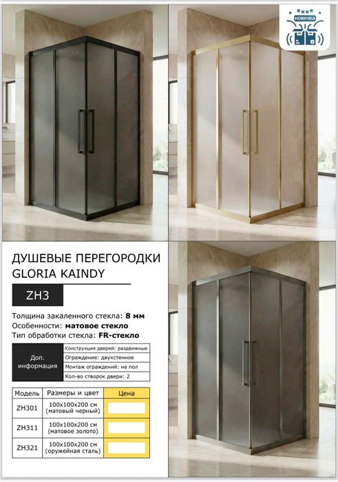 Душевые перегородки душевые ограждения и кабины