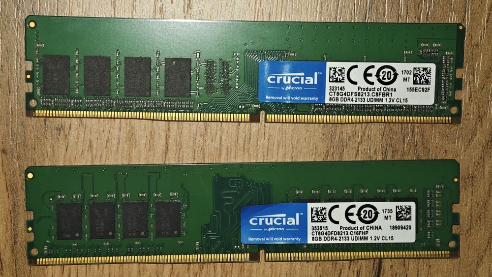 Crucial DDR4 16GB ASRock B450