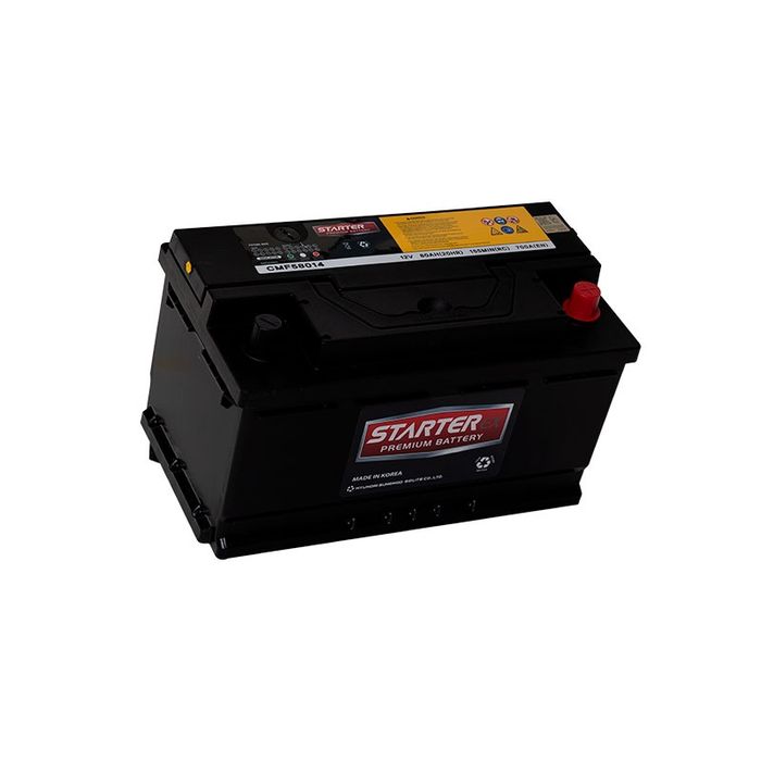 Starter  80Ah
Ёмкость: 80 Ah
Пусковой ток: 700 EN
Класс АКБ: P