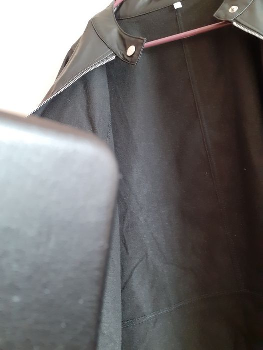 Черно есенно яке  8XL