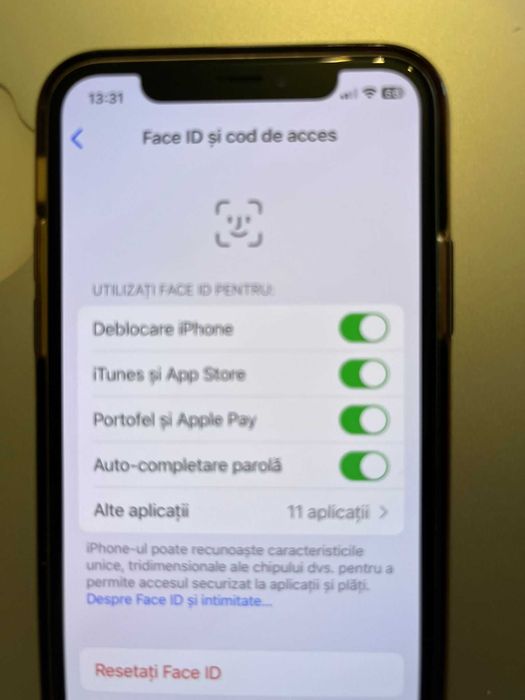 iPhone X 256GB Face ID functional, iOS 16, stare buna