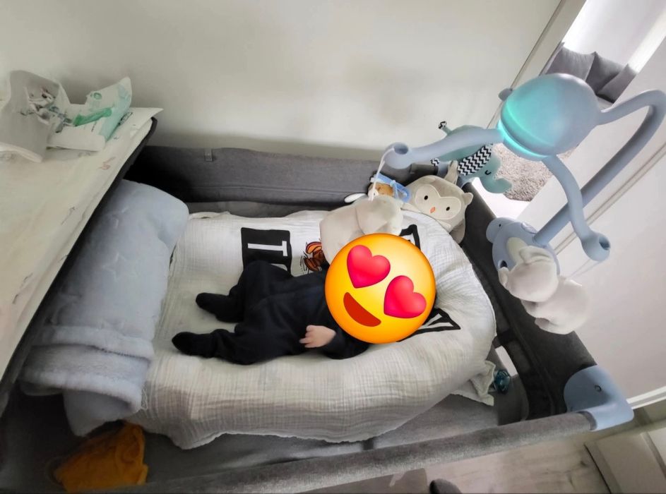 Детска кошара Kinderkraft с матрак