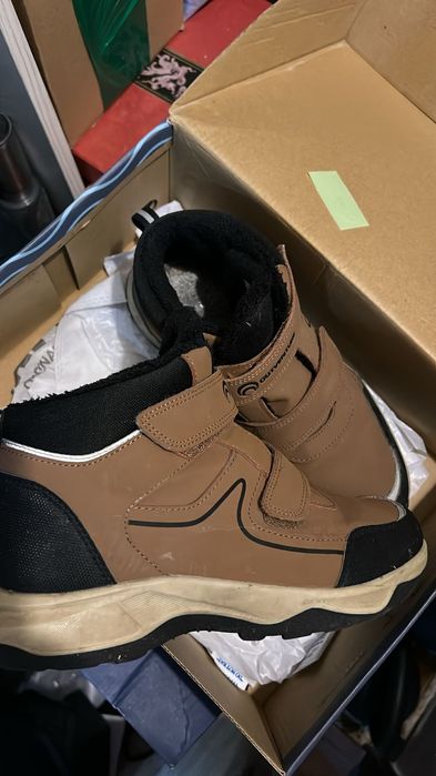 Ботинки зимние подростковые