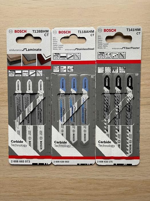 Panze fierastrau pendular Bosch carbide technology