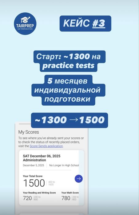 Репетитор SAT, английского языка