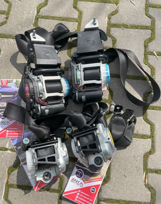 Mercedes Benz GLE W167 - set centuri de siguranta fata / spate PRESAFE