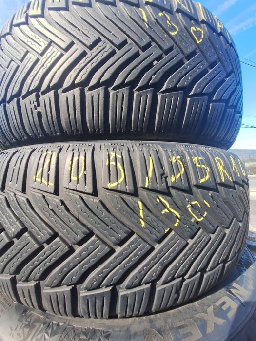 2 anvelope iarna 205/55r16 Michelin Montaj Gratuit