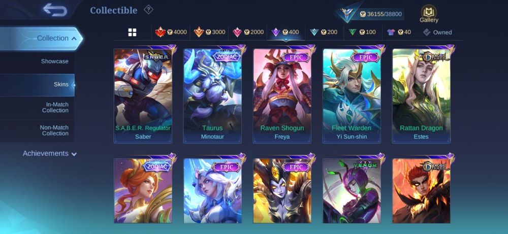 Аккаунт Mobile legends