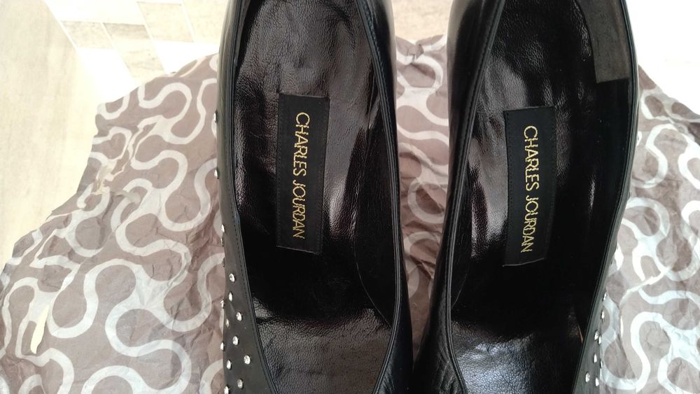 Дамски официални обувки от естествена кожа