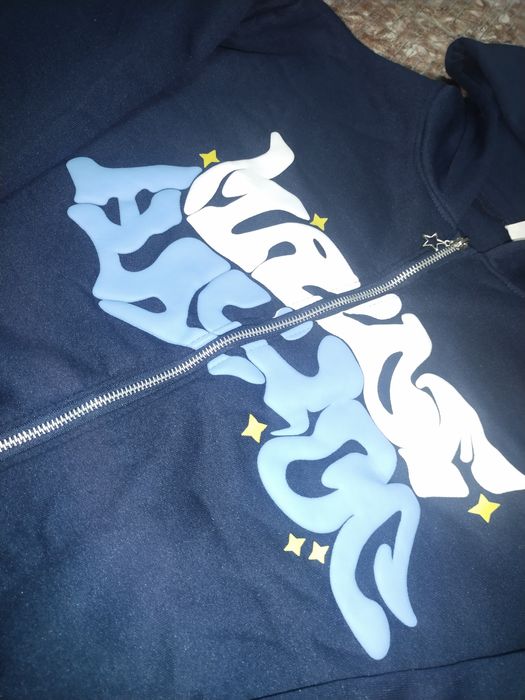 Кофта синяя на молнии