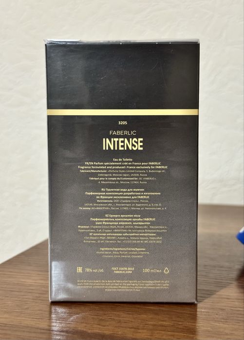 Faberlic Intense Духи